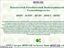 Sites similar to bphv.de