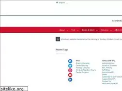 Sites similar to bpl.bibliocommons.com