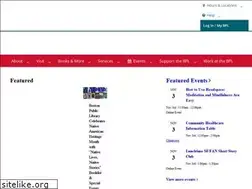 Sites similar to bpl.org