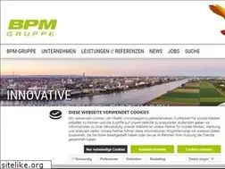 Sites similar to bpm-gruppe.com