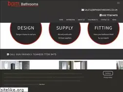 Sites similar to bpmbathrooms.co.uk