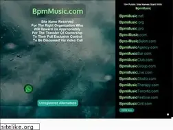 Sites similar to bpmmusic.com