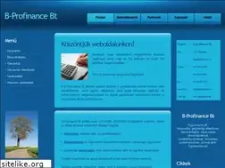 Sites similar to bprofinance.hu