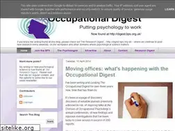 Sites similar to bps-occupational-digest.blogspot.com