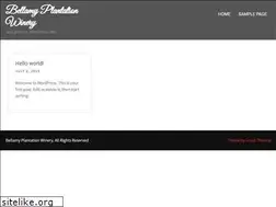 Sites similar to bpwinery.com