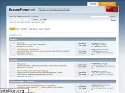 Sites similar to bracesforum.net