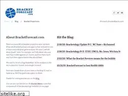 Sites similar to bracketforecast.com