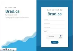 Sites similar to brad.ca