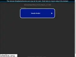 Sites similar to bradbarkerhonda.com