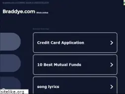 Sites similar to braddye.com