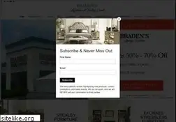Sites similar to bradensfurniture.com