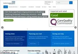 Sites similar to bradfordhospitals.nhs.uk