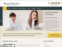 Sites similar to bradfrakesfamilylaw.com
