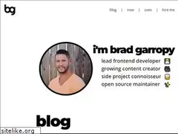 Sites similar to bradgarropy.com
