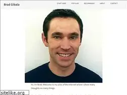 Sites similar to bradgibala.com