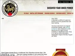 Sites similar to bradjoneskarate.com