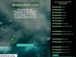 Sites similar to bradleyallen.com