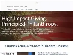 Sites similar to bradleyimpactfund.org
