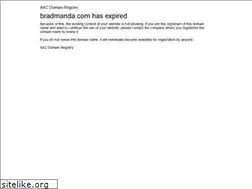 Sites similar to bradmanda.com