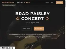 Sites similar to bradpaisleyconcerttickets.net