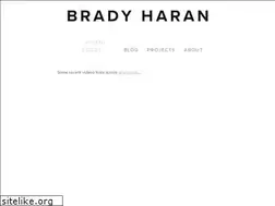 Sites similar to bradyharanblog.com