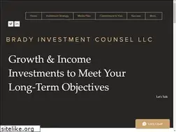 Sites similar to bradyinvestmentcounsel.com