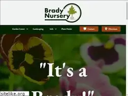 Sites similar to bradynursery.com