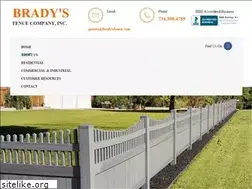 Sites similar to bradysfence.com