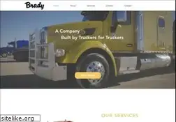 Sites similar to bradytruckinginc.com