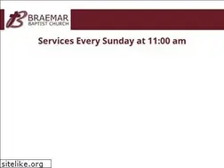 Sites similar to braemarbaptist.com