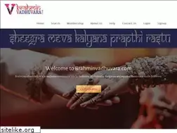 Sites similar to brahminvadhuvara.com