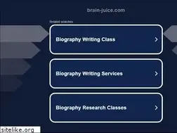 Sites similar to brain-juice.com
