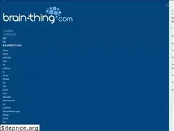 Sites similar to brain-thing.com
