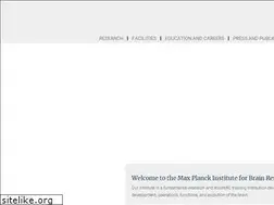 Sites similar to brain.mpg.de