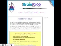 Sites similar to brainfoodfactory.com