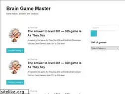 Sites similar to braingamemaster.com