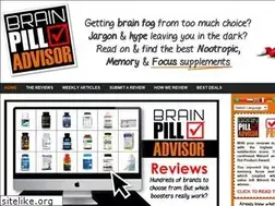 Sites similar to brainpilladvisor.com