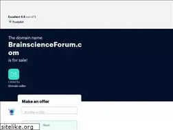 Sites similar to brainscienceforum.com