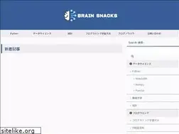 Sites similar to brainsnacks.org