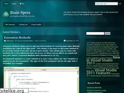 Sites similar to brainspeex.wordpress.com