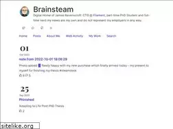 Sites similar to brainsteam.co.uk