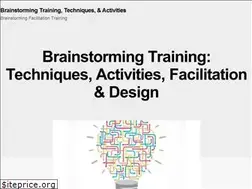 Sites similar to brainstormingtechniques.org