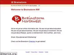 Sites similar to brainstormnw.com