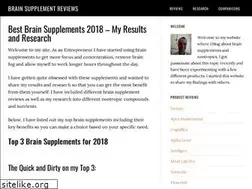 Sites similar to brainsupplementreviews.net