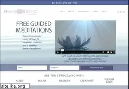 Sites similar to brainsync.com