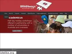 Sites similar to brainways.com.au