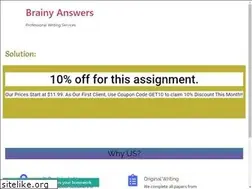 Sites similar to brainyanswers.com
