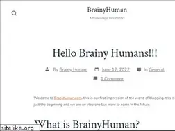 Sites similar to brainyhuman.com