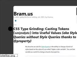 Sites similar to bram.us