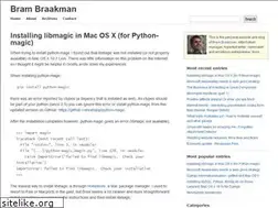 Sites similar to brambraakman.com